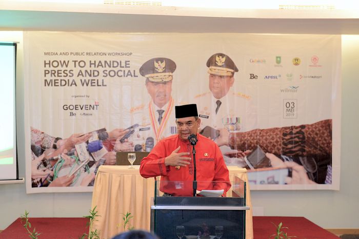 Wagubri Sebut Praktisi Humas Harus Memiliki Keterampilan Berbicara dengan Media