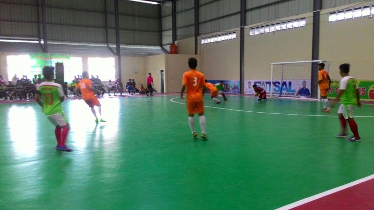 Babak Enam Besar, Tim Futsal Inhil vs Pekanbaru Imbang 1:1
