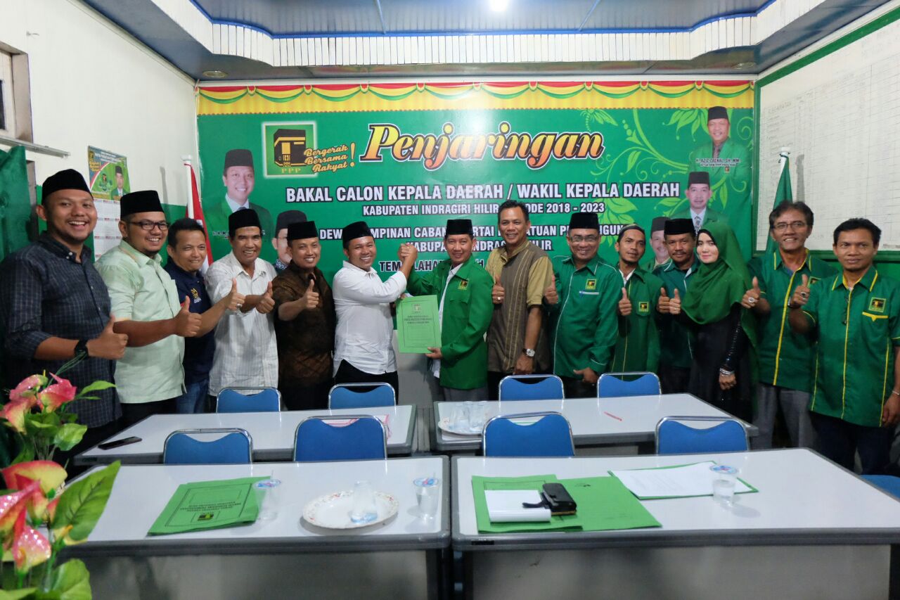 Punya Sejarah dan Ikatan Emosional, PPP Dukung Abdul Wahid Jadi Bupati Inhil?