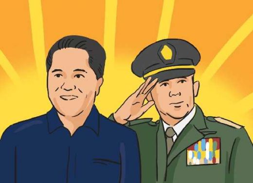 Pertarungan Timses Presiden, Erick Tohir vs Djoko Santoso, Pertarungan Si Kaya Lawan Si Miskin