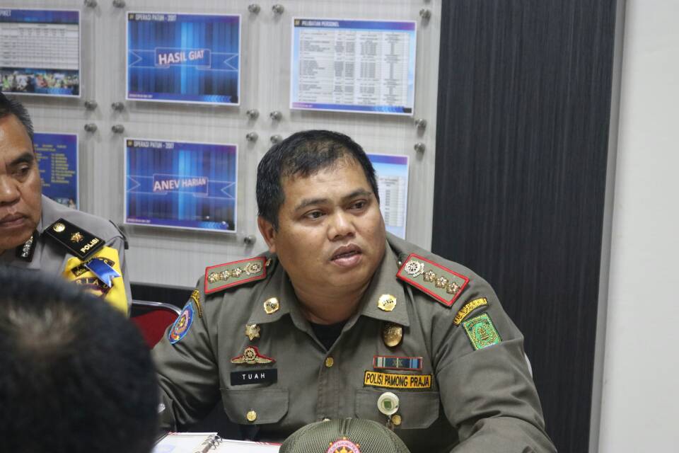 Satpol PP Inhil Bentuk Kelas Pembinaan Anak 'Ngelem'