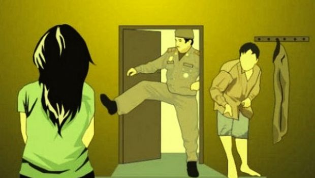 Kumpul Kebo di Rumah Kontrakan, Pria Beristri dan Janda Digerebek