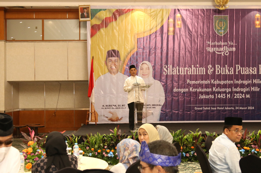 Pj Bupati Inhil Silahturahmi dan Bukber Bersama KKIH Jakarta