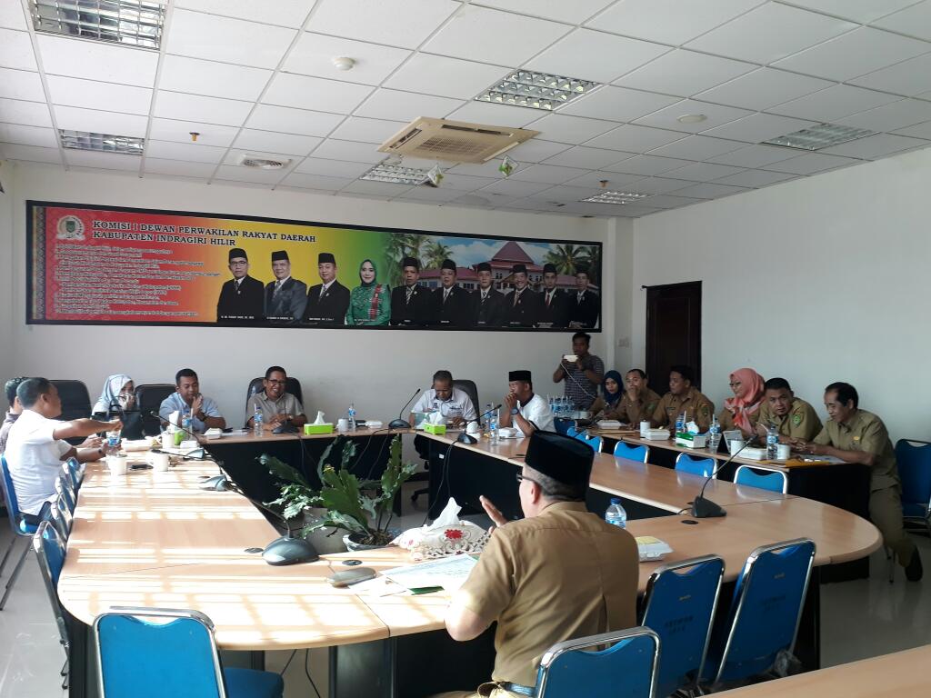 Tidak Dihadiri Oleh Plt Kepala Disdukcapil Inhl, Komisi I Batalkan RDP