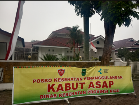 Posko Kesehatan Penanggulangan Kabut Asap Layani Warga Secara Gratis