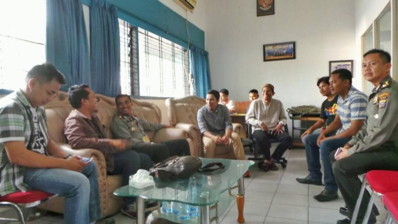 PWI Sambut Hangat Kunjungan Wakapolresta Pekanbaru