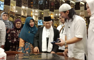 KH Ma’ruf Amin Resmikan Musala Al Mualaf Tan, Dunia dan Akhirat Harus Seimbang
