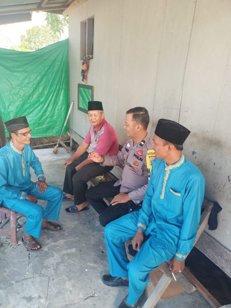 Bhabinkamtibmas Bripka Andromik Laksanakan Cooling System Pemilu Damai 2024