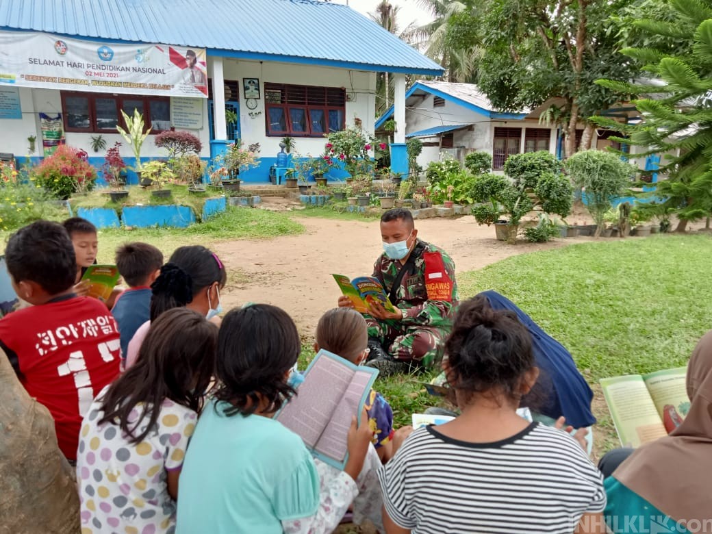 Satgas TMMD Laksanakan Penyuluhan Pendidikan di Desa Mabar