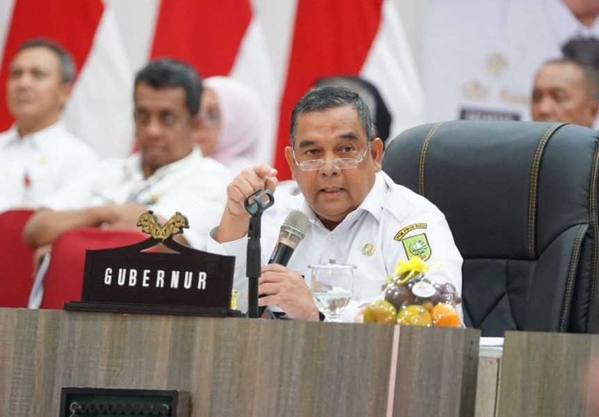 Gubri Edy Natar Paparkan Isu Strategis RPJPD Provinsi Riau 2025-2045