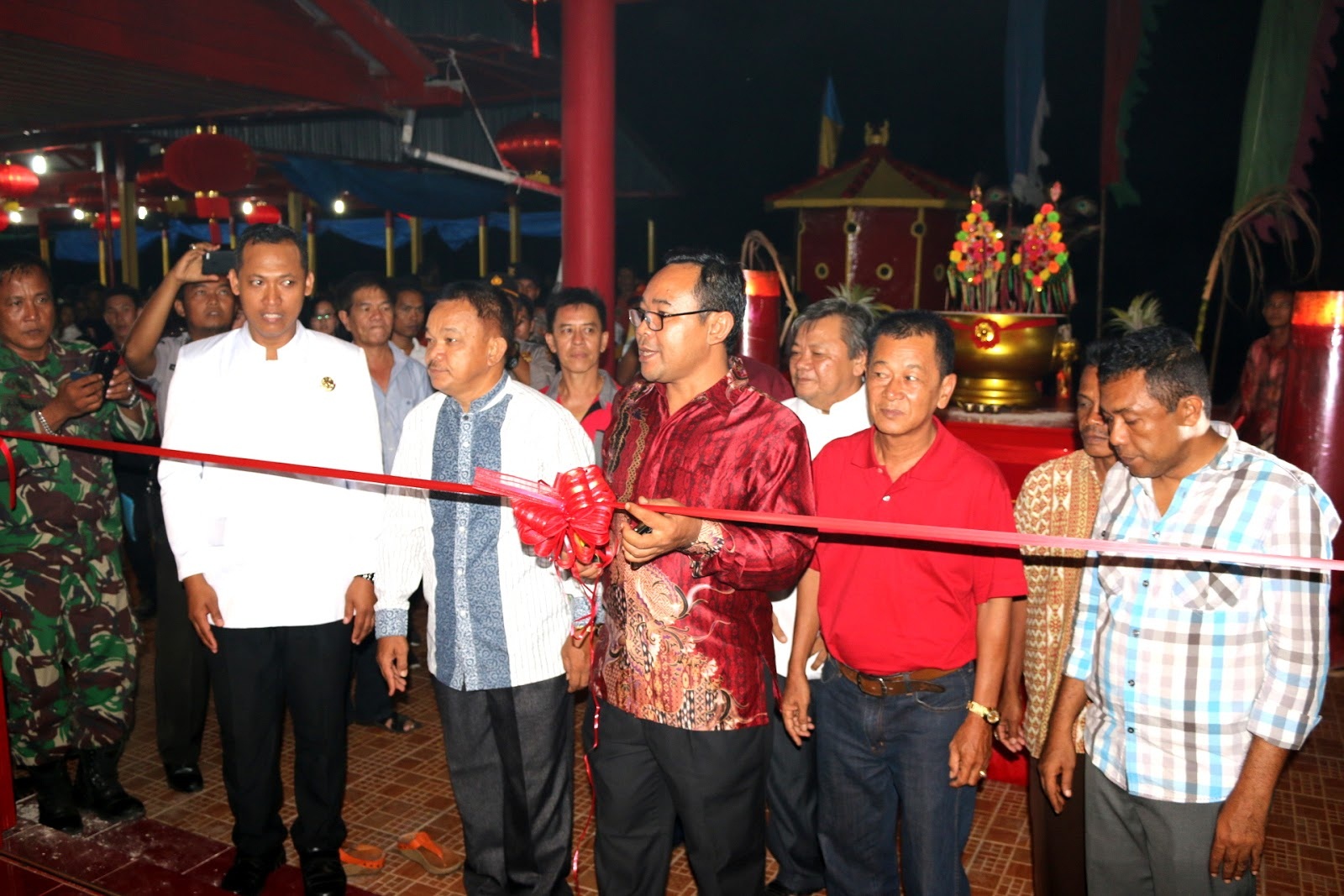 Perayaan Imlek di Klenteng Maitri Sagara Sungai Buluh Berlangsung Meriah