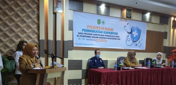 Dinkes Inhil Adakan Pertemuan Hadirkan Narasumber dari Kemenkes