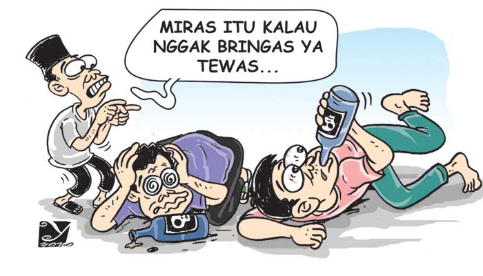 Racik Miras Oplosan, 2 Remaja Di Jambi Tewas