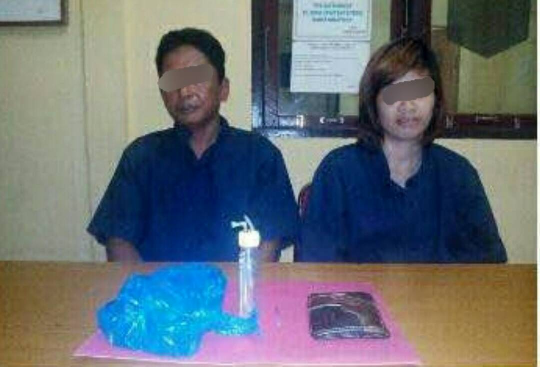 Kasus Narkoba, Pasutri di Inhil Ditangkap Polisi