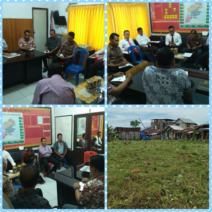Polres Inhil Laksanakan Mediasi Sengketa Tanah di Kemuning