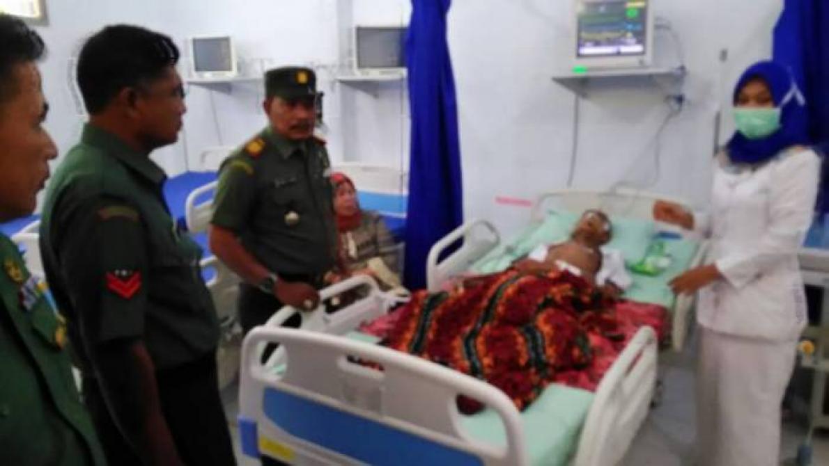 Jenguk Veteran, TNI: Jasa Mereka Sangat Besar