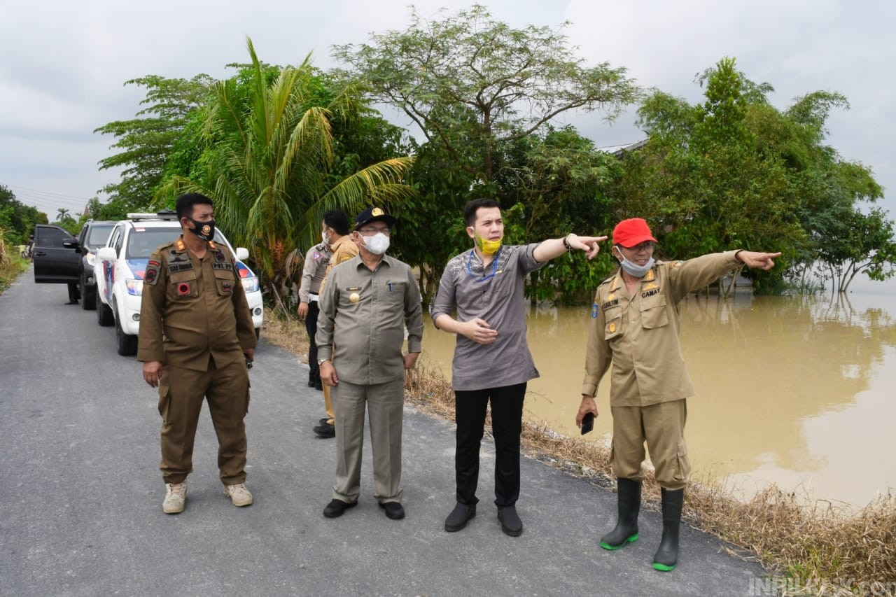 Pjs Bupati Sergai Tinjau Lokasi Banjir