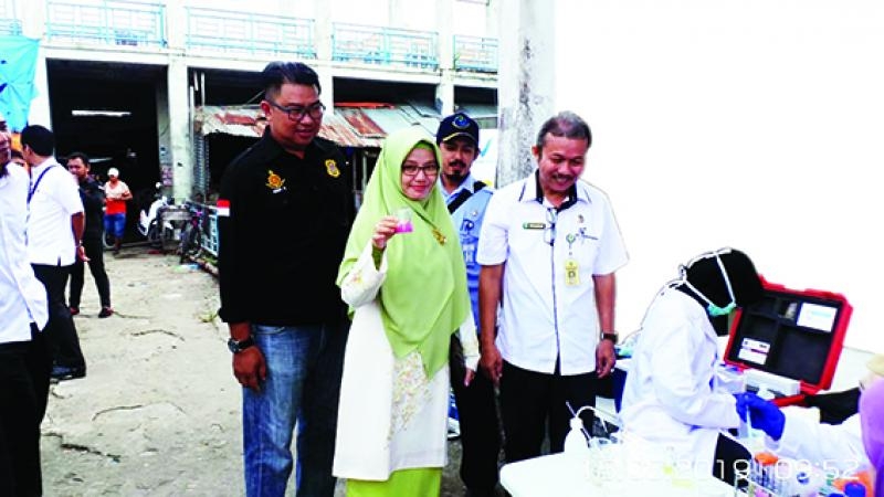 Dinkes Inhil Ingatkan Masyarakat Harus Selektif Beli Makanan