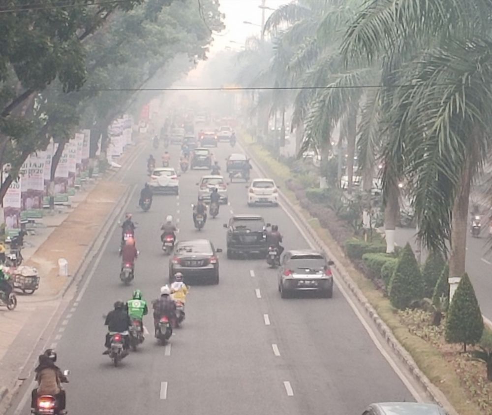 BMKG Deteksi 1.362 Hotspot di Sumatera, 151 di Riau
