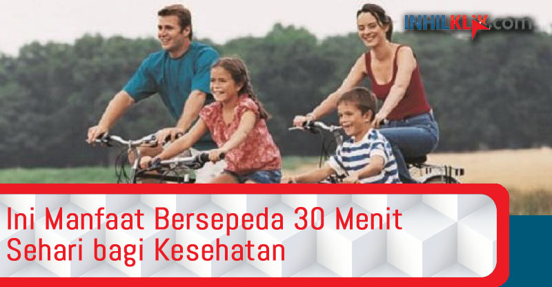 Ini Manfaat Bersepeda 30 Menit Sehari bagi Kesehatan