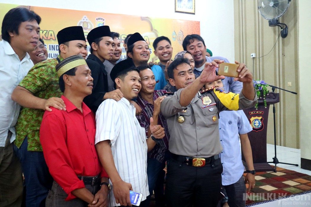 Jalin Kemitraan, Polres Inhil Buka Puasa Bersama Insan Pers