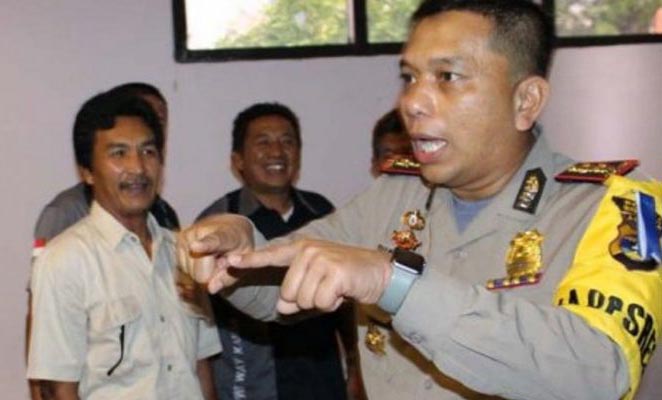 Kapolres Ini Sebut Profesi Wartawan Seperti Kotoran