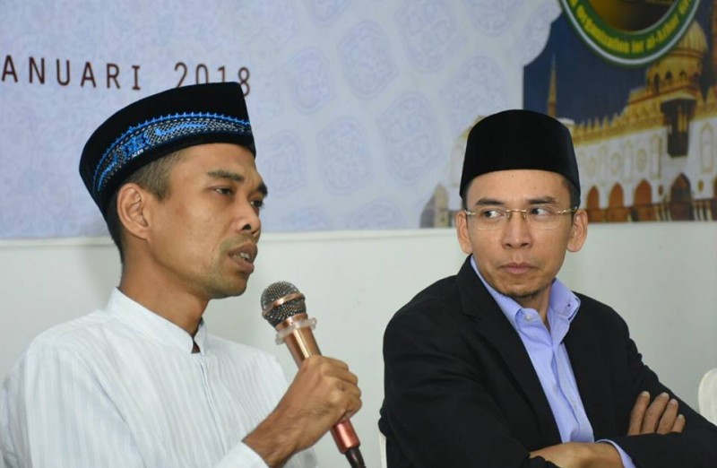 Ustaz Abdul Somad Tanggapi Dukungan TGB ke Jokowi