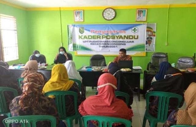 Perkuat Kader Posyandu, Puskesmas Concong Luar Gelar Penyegaran