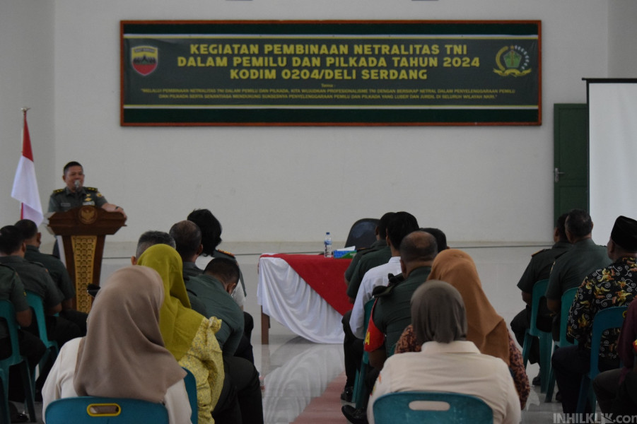 Kodim 0204/DS Tegaskan Netralitas dalam Pemilu 2024