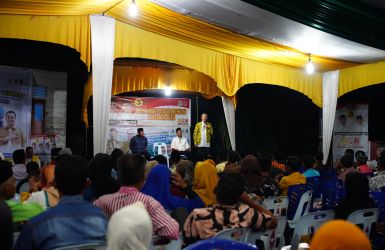 Warga Tanjung Samak Dukung Syamsuar-Mawardi, Rebut Kembali Anggaran Rp45 Miliar