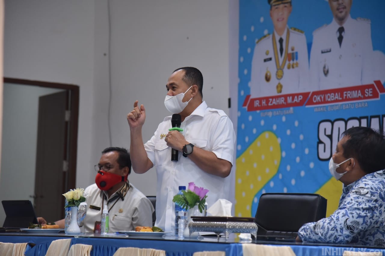 Sosialisasi Simulasi SIPLah di Kabupaten Batu Bara, Zahir: Pendidikan Sangat Penting