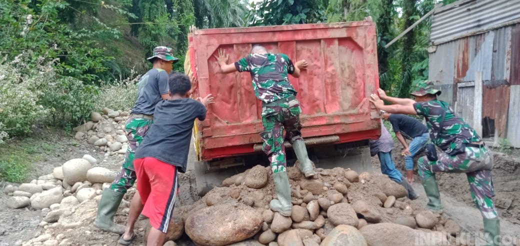 TMMD Kodim 0204/DS Bukti Tingginya Semangat Gotong Royong TNI dan Warga 