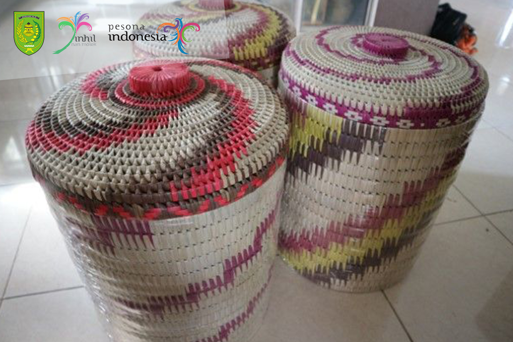 Anyaman Pandan Khas Inhil yang Mendunia
