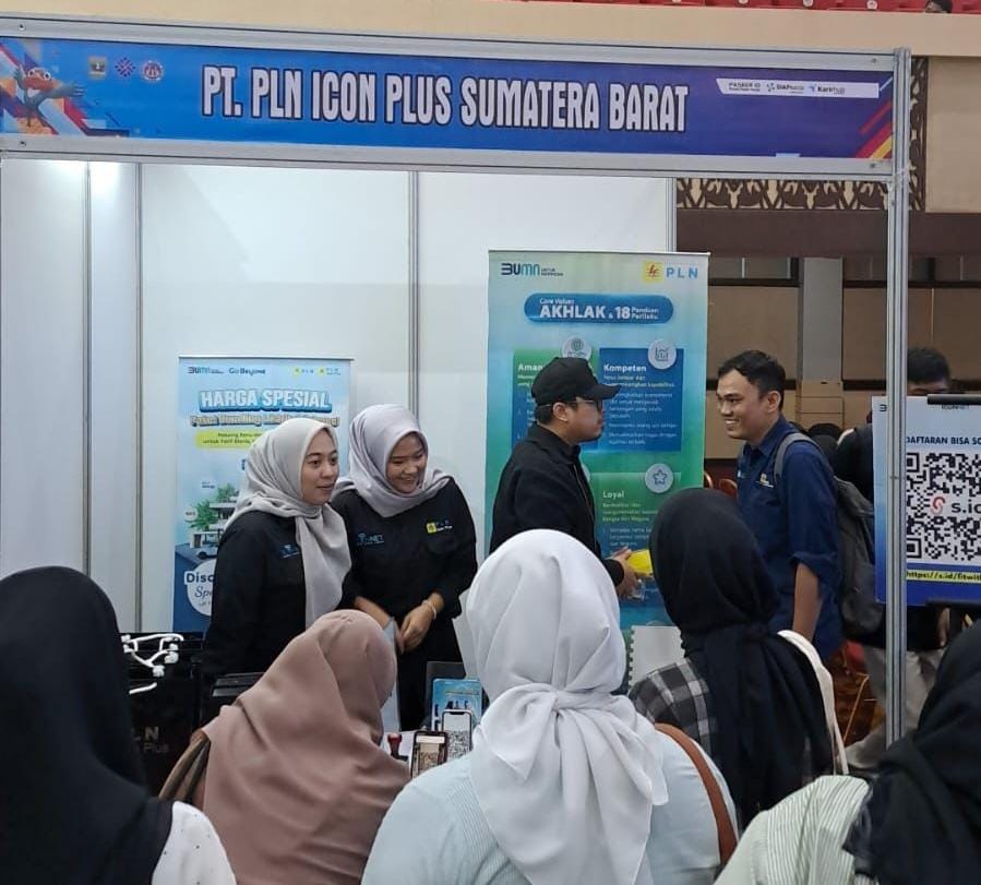 Dibuka Langsung Gubernur, PLN Icon Plus Meriahkan Job Fair Sumbar 2024
