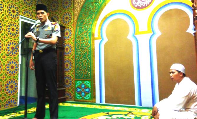 AKP Bakhtiar Pimpim Safari Ramadan di Masjid Pancasila Tembilahan