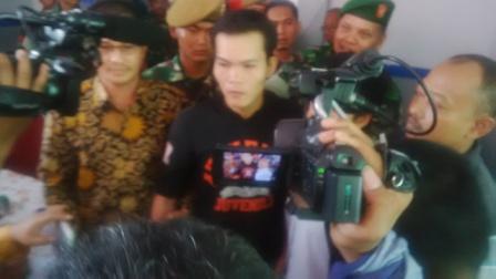 Dua Tahanan Serahkan Diri Saat Menkum-HAM Kunjungi Rutan