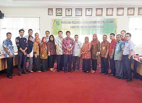 Diskanlut Riau Desak Kawasan Konservasi Mangrove di Inhil