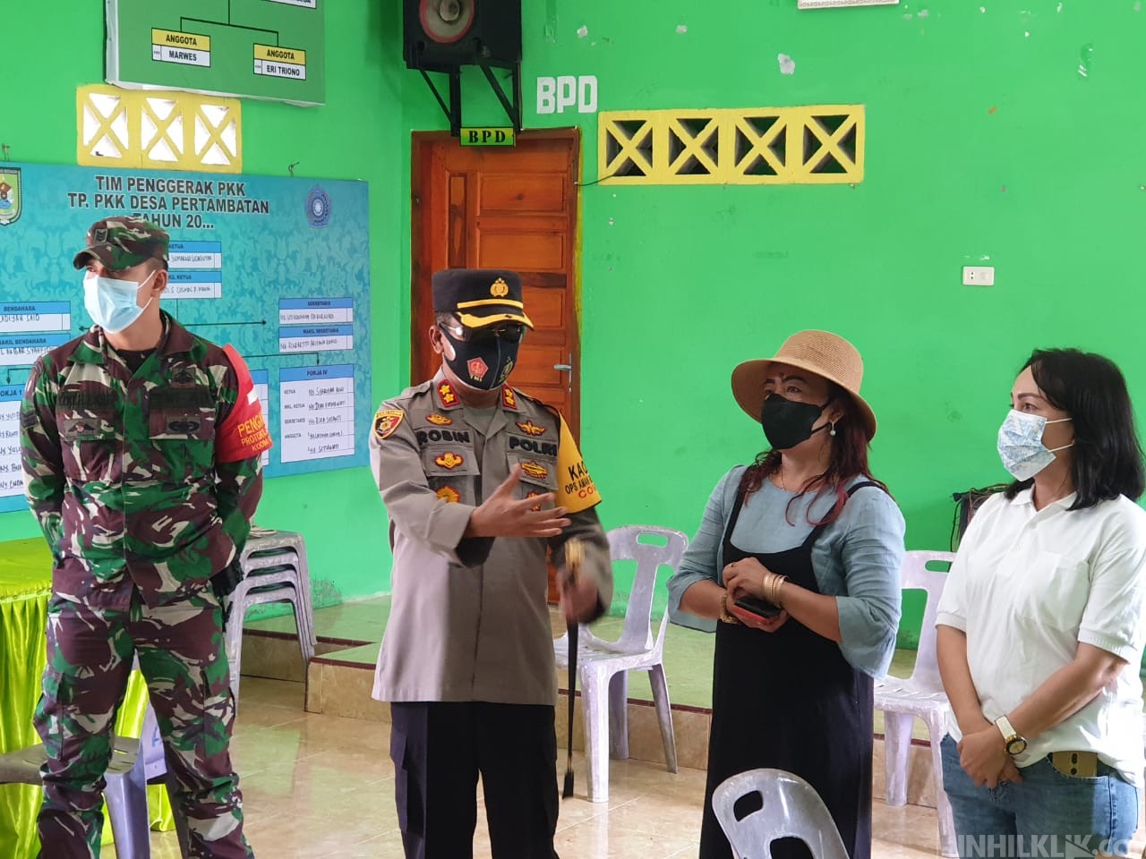 Kapolres AKBP Robin Simatupang Minta Warga Tunda Pesta