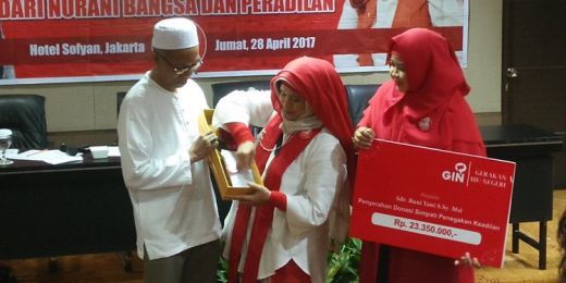 Buni Yani dapat Sumbangan Rp23 juta dari Organisasi Gerakan Ibu Nasional