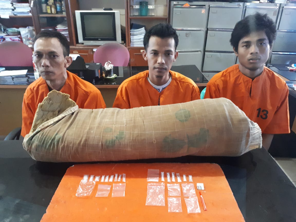 Kedapatan Miliki Sabu, Tiga Warga Binaan Lapas Tembilahan Kembali Diangkut