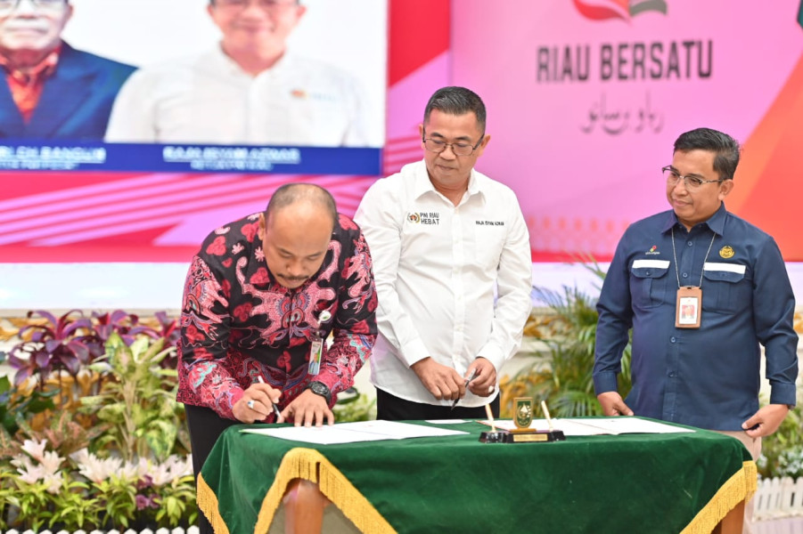 PWI Riau dan BPJS Teken Kerjasama untuk Perlindungan Para Wartawan