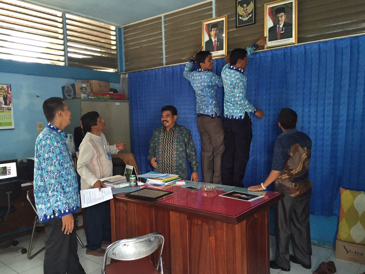 Lapas Tembilahan Turunkan Foto Jokowi-JK