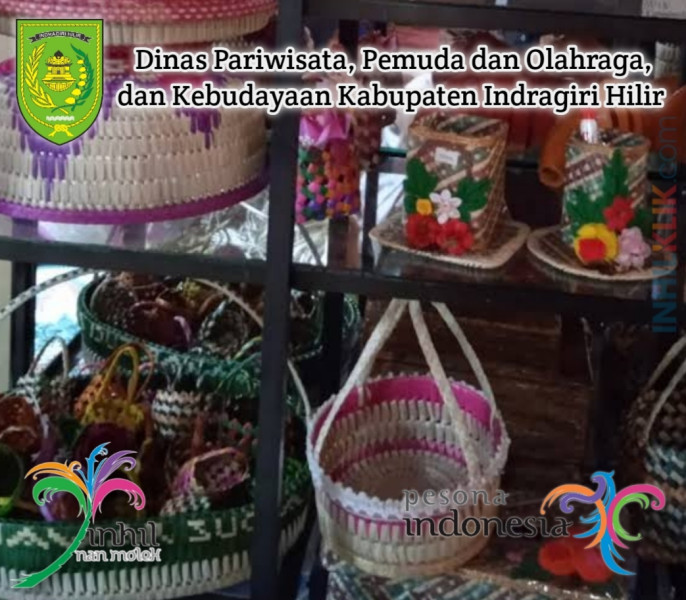 Dari Daun Pandan Menghasilkan Berbagai Macam Kerajinan, Ini Dia Ekonomi Kreatif Inhil