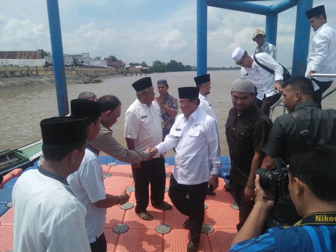 Bupati Inhil Sebut 5 Desa Kecamatan Batang Tuaka Segera Dialiri Listrik dan Mendapat Pasokan Air Bersih