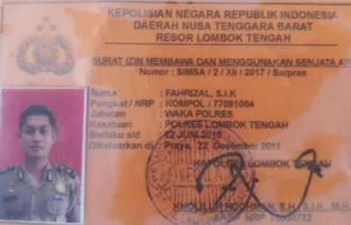 Inikah Motif Wakapolres Lombok Tengah Cabut Nyawa Adik Iparnya?