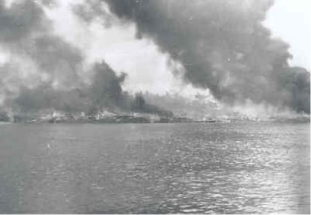 4 Januari 1949, Tembilahan Dibom Belanda, Diserang Lewat Laut dan Udara