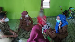 Tim Medis Puskesmas Sungai Piring Investigasi Penderita TB ke Sungai Luar