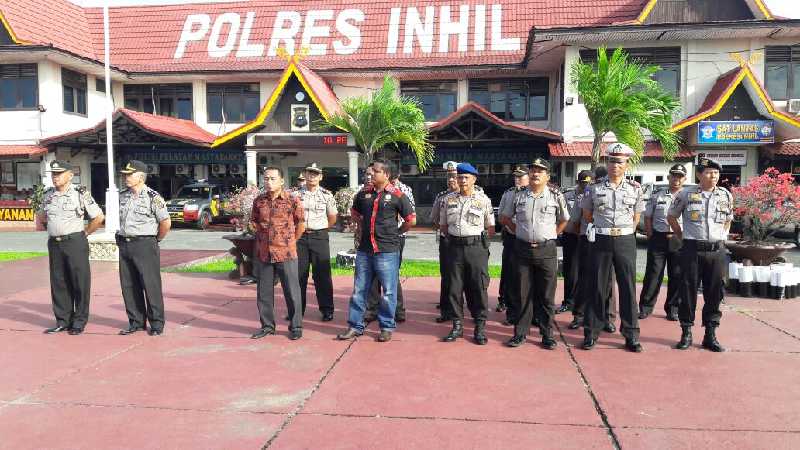 Tamu Negara Hadir, Ratusan Polisi Siaga di Festival Kelapa Internasional di Inhil