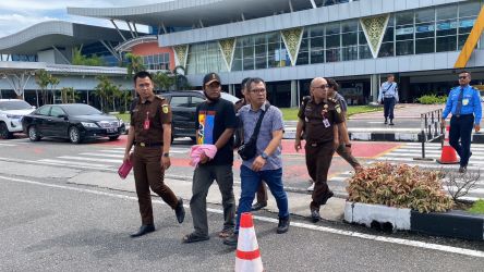 Kejari Pelalawan Tangkap Buronan Dugaan Korupsi Bantuan Sampan