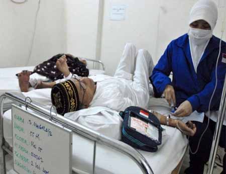 9 Calon Haji Riau Dirawat di Madinah